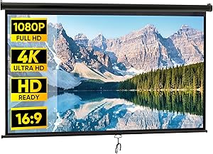ZENY 100 Inch Pull Down Projector Screen 16:9 Review