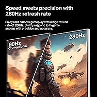 Pixio PX259 Prime White 25-inch 280Hz Gaming Monitor — image 3