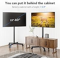 AX WABER Mobile TV Cart Stand for 23-60″ TVs — image 6