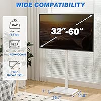 Rfiver Swivel Floor TV Stand with Mount for 32-60 inch TVs — image 6