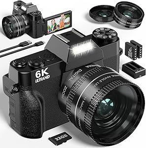 Gavonde WX02 6K Digital Camera Review