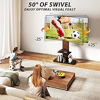 TVON Heavy Duty Floor TV Stand for 55-90 inch TVs — image 2