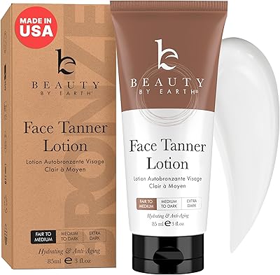 Beauty by Earth Face Tanner – 3oz, Fair to Medium