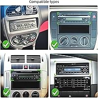 TKOWQM 2025 Wireless CarPlay Android Auto Single Din Radio — image 6