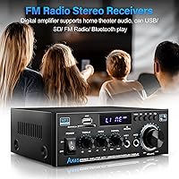 Dmyond AK45 Home Audio Power Amplifier with Bluetooth — image 4