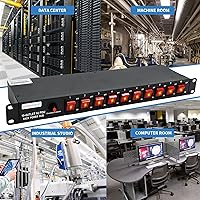 CENTROPOWER 1U PDU Horizontal Rackmount Power Strip — image 8