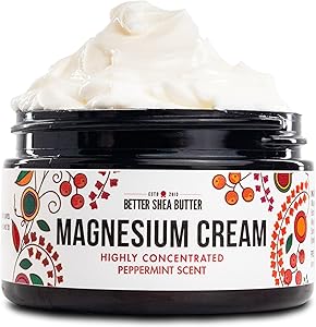 Better Shea Butter Magnesium Cream for Feet, Peppermint, 4oz Review