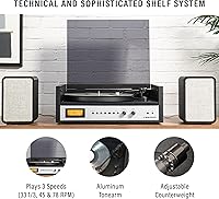 Crosley CR7017B-BS Coda 3-Speed Bluetooth Turntable — image 2