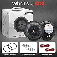 Pyle PLMR51B 5.25 Inch Dual Marine Speakers — image 2