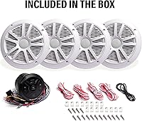 BOSS Audio Systems MG250W.64 Marine Radio and Speaker Kit — image 5