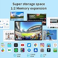 JJGJ TB02 Android 14 Tablet, 12GB RAM, 128GB Storage — image 2