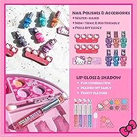 Townley Girl Hello Kitty Light-Up Makeup Vanity Set for Girls — image 4