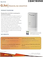 Comtrend PG-9172PoE Powerline Ethernet +PoE Adapter — image 6