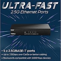 TRENDnet TEG-S350 5-Port Unmanaged 2.5G Switch — image 4
