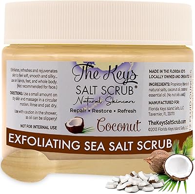 The Keys Salt Scrub Coconut 12oz