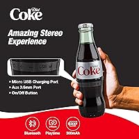 Gabba Goods Diet Coke Bottle Shaped Bluetooth Speaker — image 4