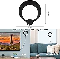 Antennas Direct ClearStream Eclipse Amplified UHF Indoor TV Antenna — image 5