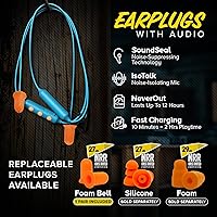 Plugfones Basic Pro Bluetooth Foam Earplug Headphones — image 3