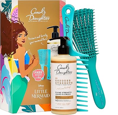 Carol's Daughter & Disney The Little Mermaid Hair Care Gift Set for Curly Hair, 10oz