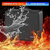 Tamfile Fireproof Photo Storage Box with 18 Clear Photo Cases — image 9