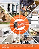 Joemnwart 3000W Pure Sine Wave Power Inverter 24V DC to 110V AC — image 7