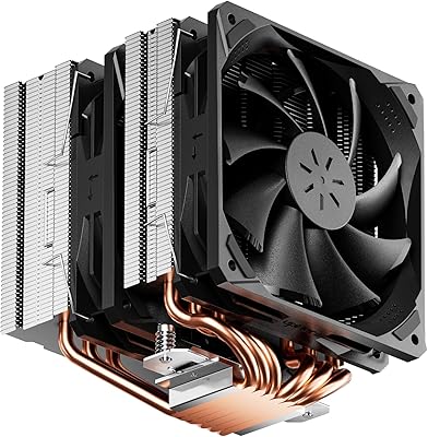 upHere D6SEK CPU Air Cooler with 6 Heat Pipes and Dual 120mm Fans