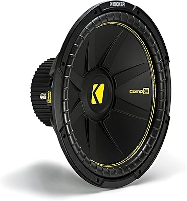 Kicker 44CWCS154 CompC 15″ 1200w Single 4-Ohm Car Subwoofer
