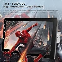 Haudio 10.1″ Rotatable Touch Screen Car Stereo Single Din — image 8