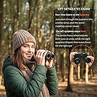 Hontry 10x25 Compact Binoculars — image 7