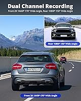 Kingslim E2PRO Dual Dash Cam 2K+1080P — image 3