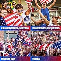 MEICOLY Red White Blue Face Body Paint Set — image 7