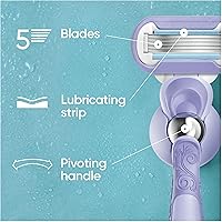 Gillette Venus Deluxe Smooth Swirl Women's Razor with Flexiball Technology — image 4