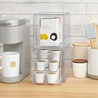 STORi Audrey Stackable Bin Organizer, 2-Piece Set — image 5
