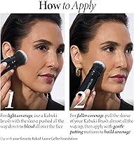 Laura Geller Baked Balance-n-Brighten Foundation with Kabuki Brush, Porcelain — image 7