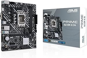 ASUS Prime H610M-K D4 Motherboard Review