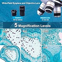 LAKWAR 40X-1000X Binocular Microscope — image 3