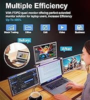 FOPO S680 14″ Laptop Screen Extender Monitor — image 3