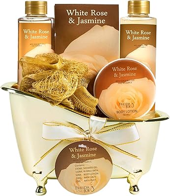 Freida & Joe White Rose Jasmine Spa Set