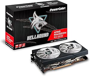 PowerColor Hellhound AMD Radeon RX 6600 8GB Graphics Card
