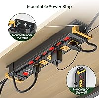 Green Box Innovations 6 Outlet Heavy Duty Power Strip — image 3