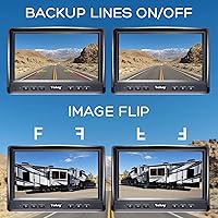 Yakry Y14 RV Backup Camera 7 Inch HD 1080P — image 3