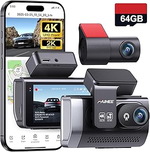 FAIMEE RM 4K Dash Cam Front and Rear with GPS Review