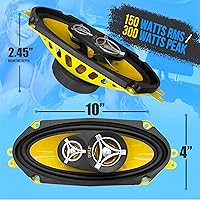 Pyle PLG41.3 Car Three-Way Speaker System — image 3