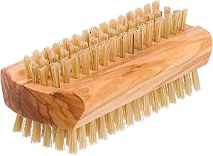 Redecker Natural Pig Bristle Nail Brush with Waxed Olive Wood Handle, 3-3/4-Inches Review