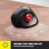 MicroPack Trackball Wireless Mouse V02 — image 3