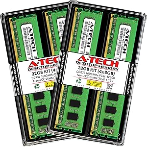 A-Tech 32GB (4x8GB) DDR3 1600MHz Desktop RAM Review