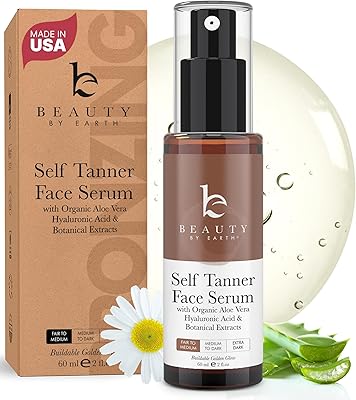 Beauty by Earth Face Tanner Serum 2oz