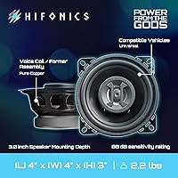 Hifonics Zeus ZS4CX 4 Inch 2 Way Car Speaker — image 4