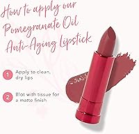 100% PURE Pomegranate Oil Lipstick Clover Shade — image 6