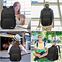 Kamater School Backpack for Teen Boys & College Students 15.6 Inch Laptop Backpack — image 7